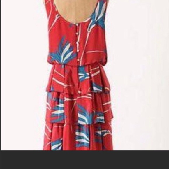 Ribbon Grass Silk Dress by Sariah Carson Size 8 - Picture 2 of 8